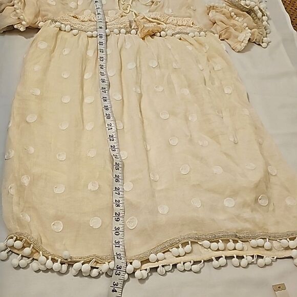 HARPER NY POLKA-DOT BOHO TUNIC DRESS SIZE SMALL - Picture 7 of 12